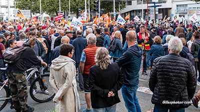 Photos Manifestation du 18 septembre 2025 à Lorient 